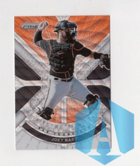 2021 Panini Prizm White Wave Prizm Illumination #IL-3 Joey Bart RC Giants Rookie